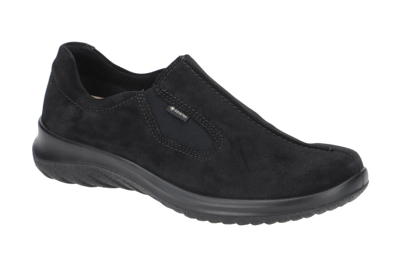 Legero GoreTex Black Sued